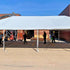 Chivari 20x40 Frame Tent with Stakes – Heavy-Duty Commercial Event Tent AMT-BDL-FRT-20x40-WHT-STK-7F