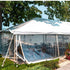 Chivari 20x40 Frame Tent with Ballasting System – Heavy-Duty Commercial Event Tent AMT-BDL-FRT-20x40-WHT-TBS-7F