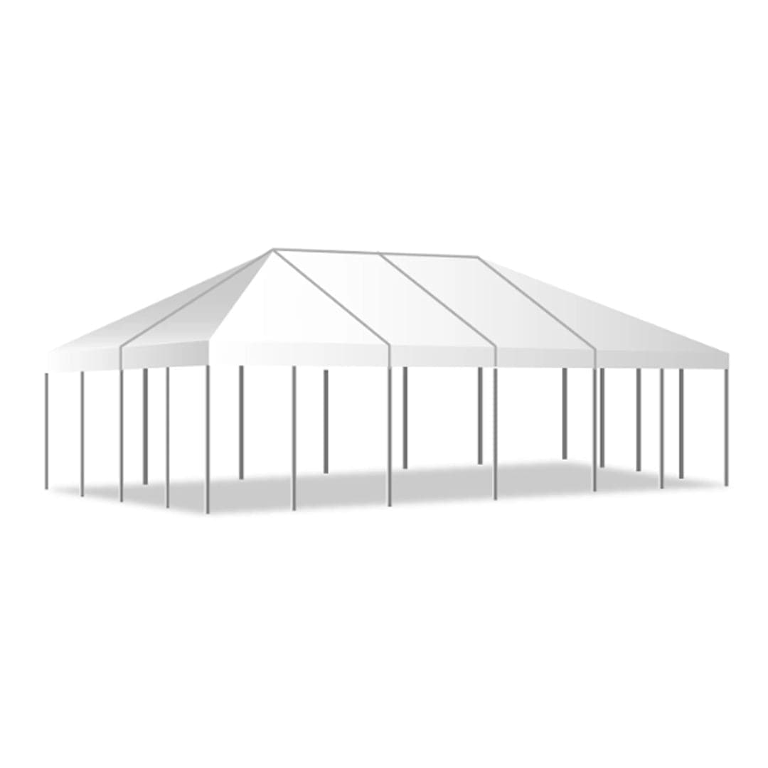 Chivari 40x60 Frame Tent with Ballasting System – Heavy-Duty Commercial Event Tent AMT-BDL-FRT-40x60-WHT-TBS-7F