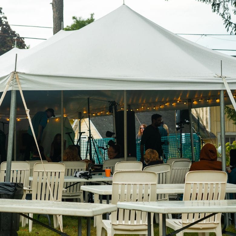 Chivari 20x40 Pole Tent with Stakes – Heavy-Duty Commercial Event Tent AMT-BDL-PLT-20x40-WHT-ALU-STK-7F
