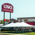 Chivari 20x40 Pole Tent with Stakes – Heavy-Duty Commercial Event Tent AMT-BDL-PLT-20x40-WHT-ALU-STK-7F