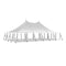 Chivari 40x60 Pole Tent with Stakes – Heavy-Duty Commercial Event Tent AMT-BDL-PLT-40x60-WHT-ALU-STK-7F