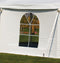 Chivari 7' x 20'  Window Sidewall Tent Panel with Side Release AMT-MFG-SDW-SRL-MTL-WDW-WHT-7F-20F-NZP