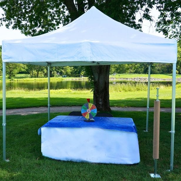Chivari 10'x10' InstaTent BUNDLE - White Top and Structure Only AMT-PKG-PUT-10x10-WHT