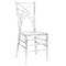 Chivari Clear Resin ProClear™ Art Deco Chair CCMRC-ZG-T