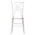 Chivari Clear Resin ProClear™ Art Deco Chair CCMRC-ZG-T