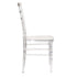 Chivari Clear Resin ProClear™ Art Deco Chair CCMRC-ZG-T