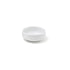Front of the House FOH ASC016WHP23 Monaco 3 oz Superwhite Round Porcelain Ramekin - Case of 12 FOH-ASC016WHP23