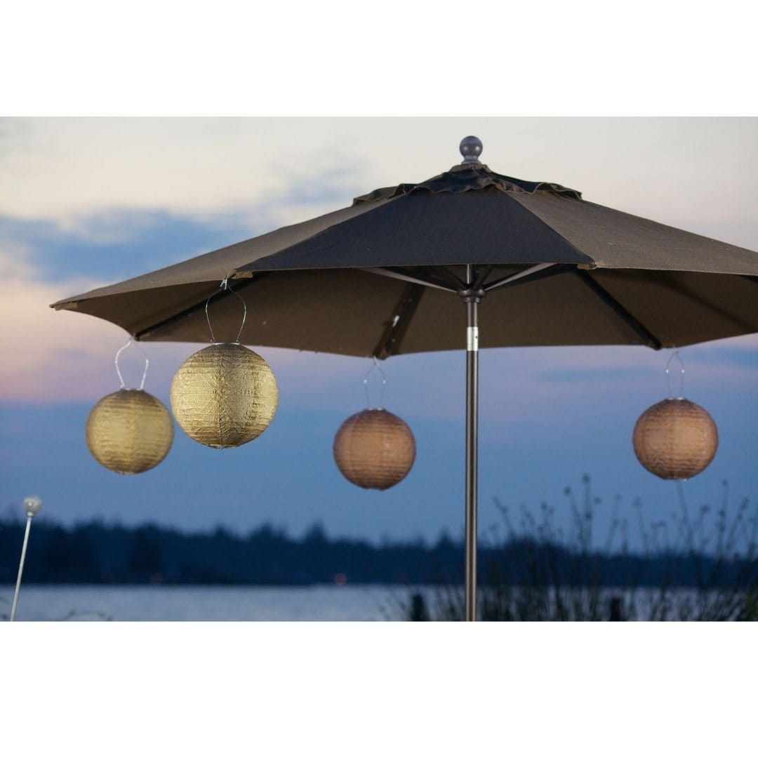 Allsop Bronze Allsop Market 12" Globe Soji Stella Solar Lantern ASP-31408