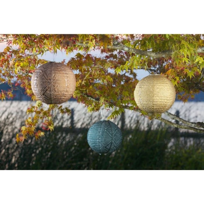 Allsop Bronze Allsop Market 12" Globe Soji Stella Solar Lantern ASP-31408
