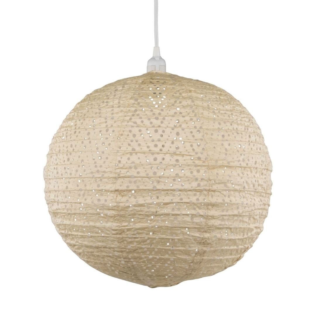 Allsop Pearl Allsop Chevron 18" Globe Soji Stella Nova Pendant Lamp ASP-32021
