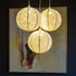 Allsop Pearl Allsop Chevron 18" Globe Soji Stella Nova Pendant Lamp ASP-32021