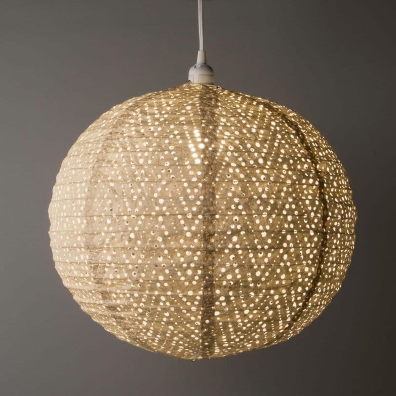 Allsop Pearl Allsop Chevron 18" Globe Soji Stella Nova Pendant Lamp ASP-32021