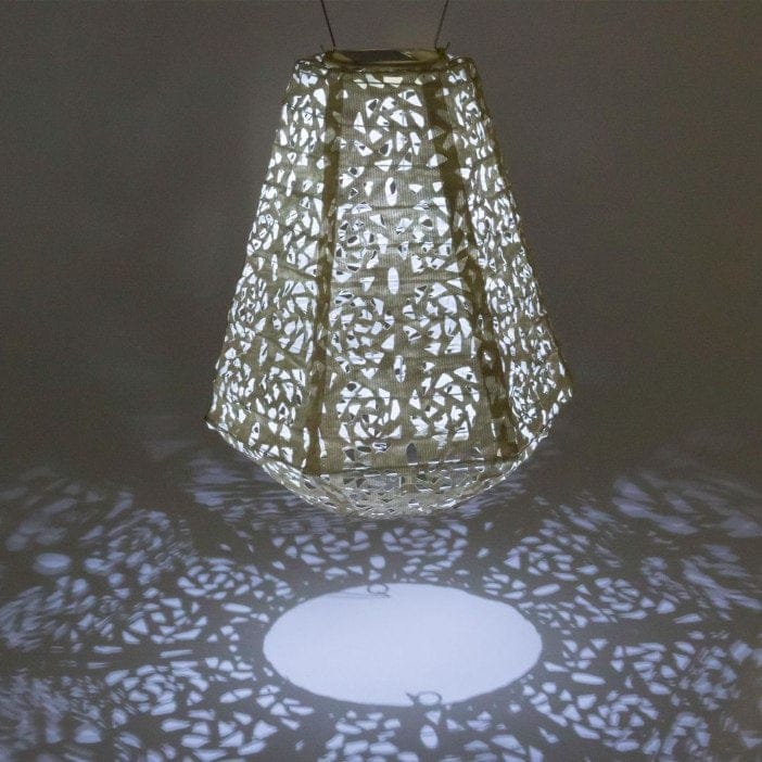 Allsop Pearl Allsop Prism 10" x 11" Solar Lantern ASP-32025