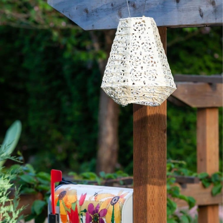 Allsop Pearl Allsop Prism 10" x 11" Solar Lantern ASP-32025