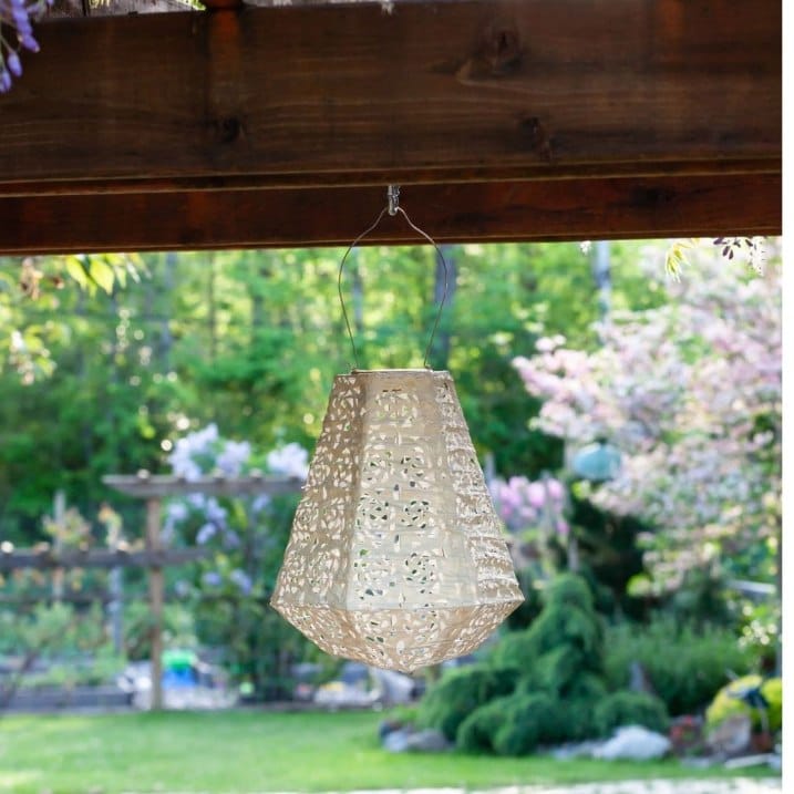 Allsop Pearl Allsop Prism 10" x 11" Solar Lantern ASP-32025