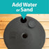 Allsop Allsop Pole Stand with Tank Base Sturdy Base Stand for Soji Lanterns ASP-32384