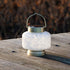 Allsop White Square Allsop Boaters Lantern Hand Blown Glass Solar Lantern ASP-32407