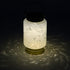 Allsop White Cylinder Allsop Boaters Lantern Hand Blown Glass Solar Lantern ASP-32408