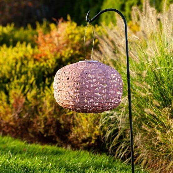 Allsop Clay Allsop Square Sunflower 11" x 7.25" Solar Lantern ASP-32532