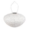 Allsop Porcelain Allsop Crown Chantilly Lace 13" x 7.25" Solar Lantern ASP-32533