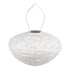 Allsop Porcelain Allsop Crown Chantilly Lace 13" x 7.25" Solar Lantern ASP-32533