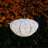 Allsop Porcelain Allsop Crown Chantilly Lace 13" x 7.25" Solar Lantern ASP-32533