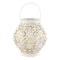 Allsop Cannoli Cream Allsop Daisy Lantern Punched Metal Solar Light ASP-32617