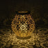 Allsop Cannoli Cream Allsop Daisy Lantern Punched Metal Solar Light ASP-32617