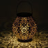 Allsop Black Allsop Daisy Lantern Punched Metal Solar Light ASP-32618