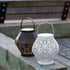 Allsop Black Allsop Daisy Lantern Punched Metal Solar Light ASP-32618