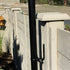 Allsop Allsop Universal Pole Stand with Mounting Plate and Brackets Versatile Lantern Support System ASP-32620