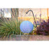 Allsop Cornflower Blue Allsop Monstera 12" Globe Soji Stella Solar Lantern ASP-32812