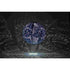 Allsop Cornflower Blue Allsop Monstera 12" Globe Soji Stella Solar Lantern ASP-32812
