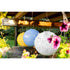 Allsop Cornflower Blue Allsop Monstera 12" Globe Soji Stella Solar Lantern ASP-32812
