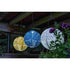 Allsop Cornflower Blue Allsop Monstera 12" Globe Soji Stella Solar Lantern ASP-32812