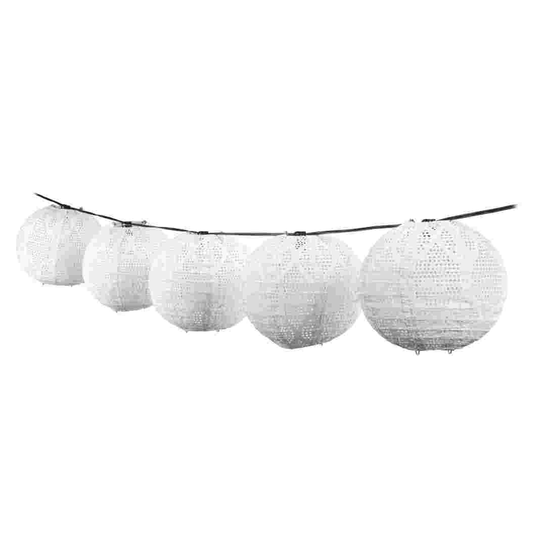 Allsop Porcelain Allsop Soji Stella String Light Shades (5PK) Decorative Lantern Covers for String Lights ASP-32816