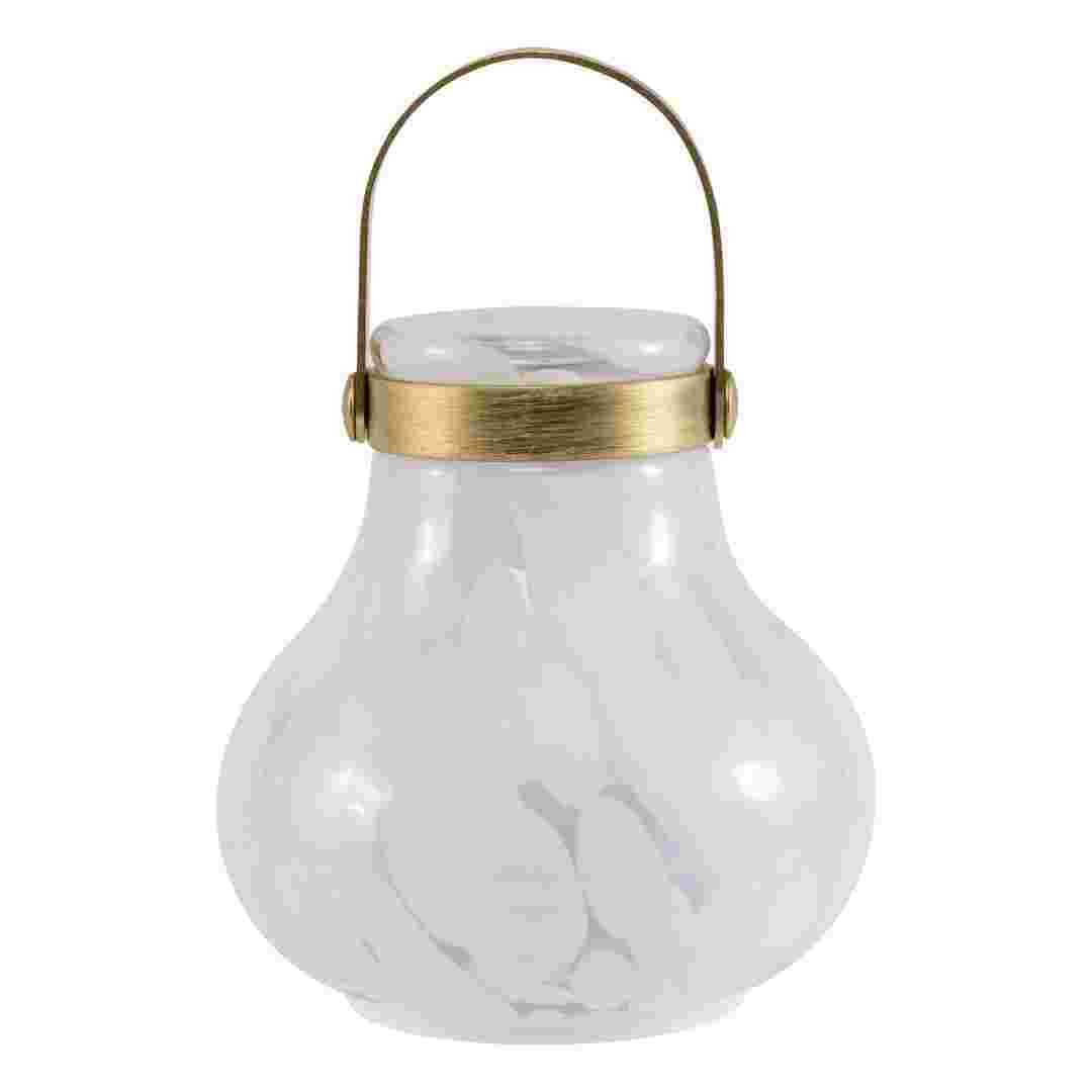 Allsop White Allsop Moondrop Tea Lantern Portable Lighting (Non-Solar Rechargeable) ASP-32821