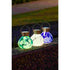 Allsop Periwinkle Allsop Tea Lantern Hand Blown Glass Solar Lantern ASP-32860