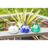 Allsop Periwinkle Allsop Tea Lantern Hand Blown Glass Solar Lantern ASP-32860