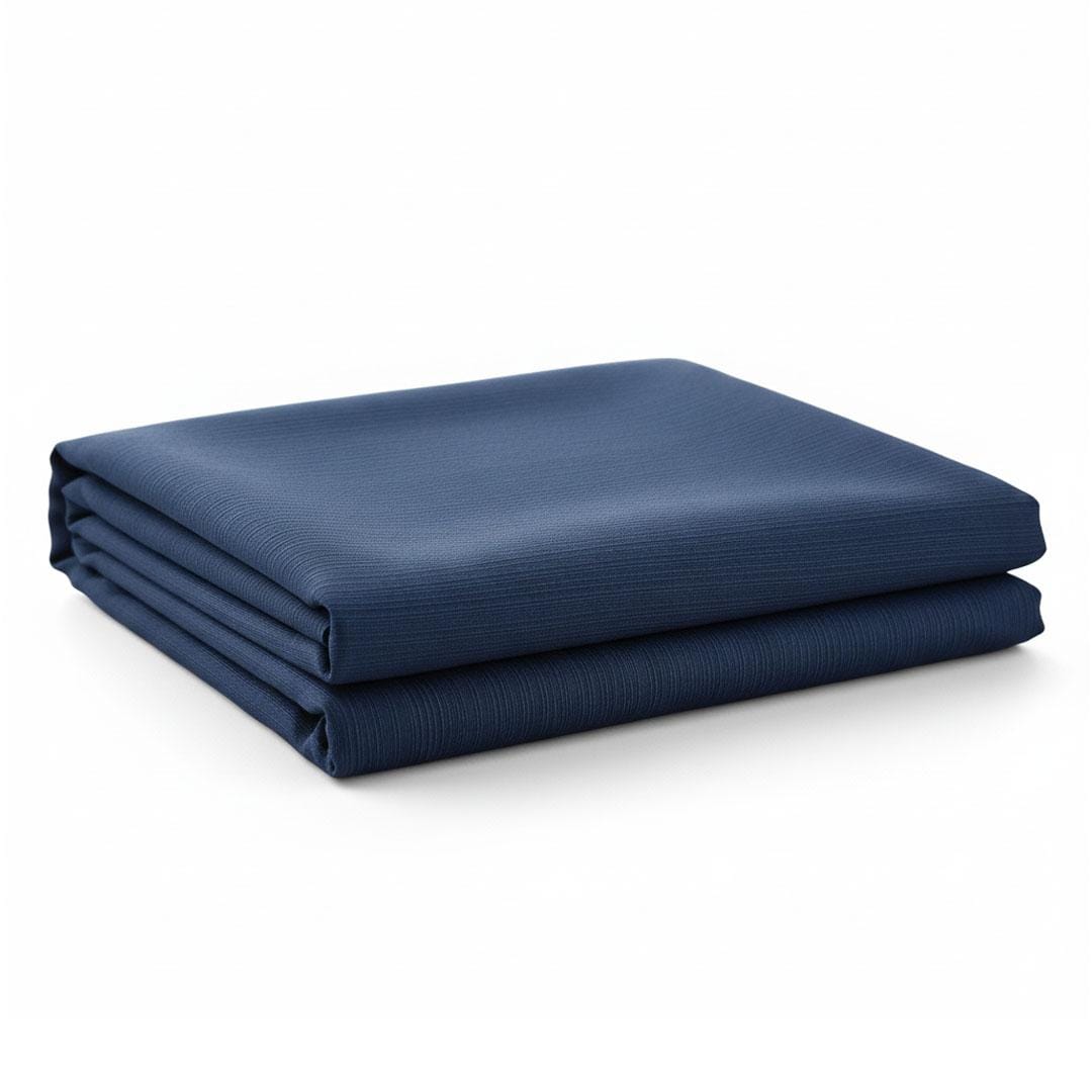 Chivari.com Navy Blue 90"x156" Bali Tablecloth Linen TBC-90X156258S-A1