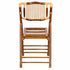 Chivari Synthetic Bamboo Folding Chair with Steel Skeleton™ Frame and Carry Bag CFBAM2-ST-AX