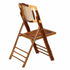 Chivari Synthetic Bamboo Folding Chair with Steel Skeleton™ Frame CFBAM-ST-AX