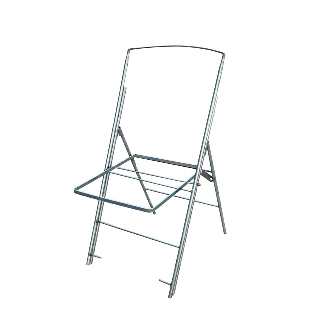 Chivari Synthetic Bamboo Folding Chair with Steel Skeleton™ Frame CFBAM-ST-AX