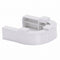 32' White Portable Folding Bar - 7 Piece Set Single Panel Front with Flush Top - Martini