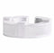 34' White Portable Folding Bar - 7 Piece Set Single Panel Front with Flush Top - Margarita