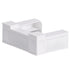 Chivari 22' White Portable Folding Bar - 5 Piece Set Reversible Panel Front - Spritz BAR-CFG-WHT-E1-KT