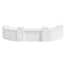 Grand Royale Bars 24' White Portable Folding Bar - 5 Piece Set Three Panel Front - Mimosa BAR-CFG-WHT-F1-KT
