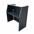 Chivari 42" Tall x 48" Long Black Marble Portable Folding Bar Laminate Surface BAR-FOLD-48-BMBL-AX-T