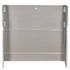 Chivari 42" Tall x 48" Long Gray Portable Folding Bar Laminate Surface BAR-FOLD-48-GREY-AX-T